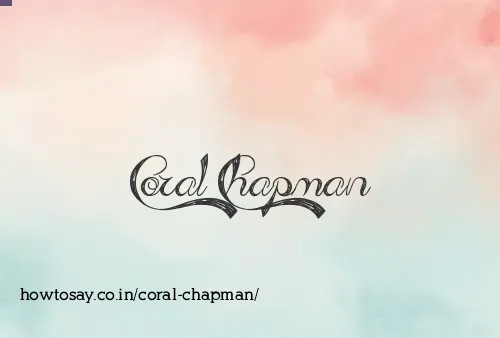 Coral Chapman