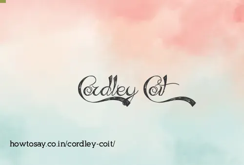 Cordley Coit