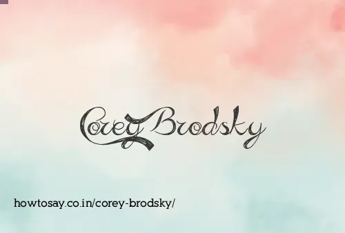 Corey Brodsky