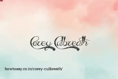 Corey Culbreath
