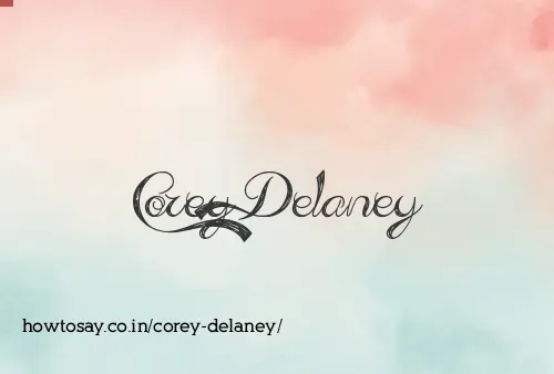 Corey Delaney