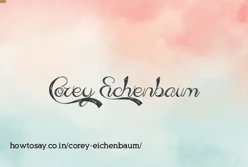 Corey Eichenbaum