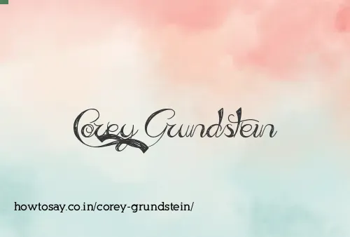 Corey Grundstein