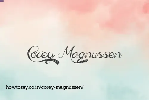 Corey Magnussen