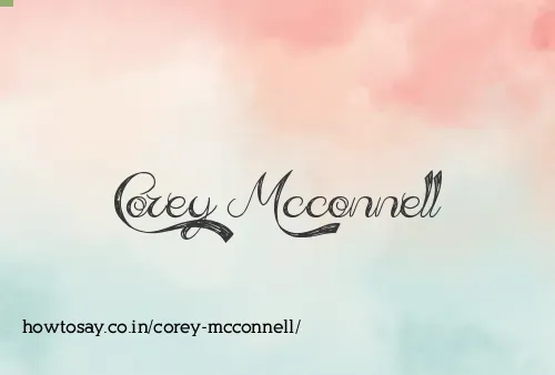 Corey Mcconnell
