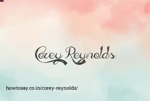 Corey Reynolds