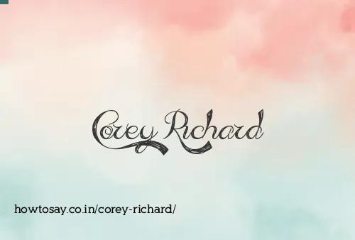 Corey Richard