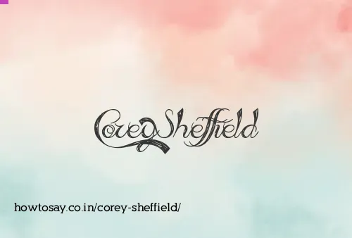 Corey Sheffield