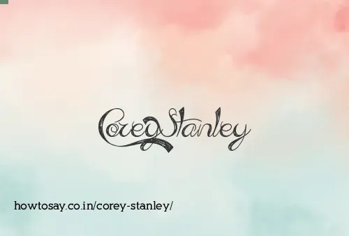 Corey Stanley