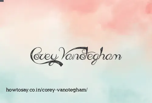 Corey Vanotegham