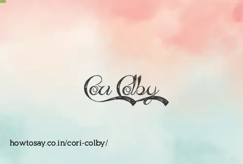 Cori Colby