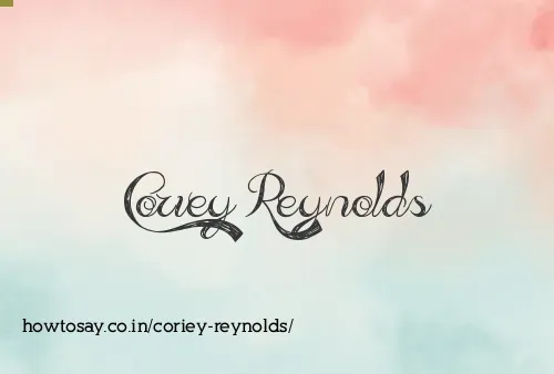 Coriey Reynolds