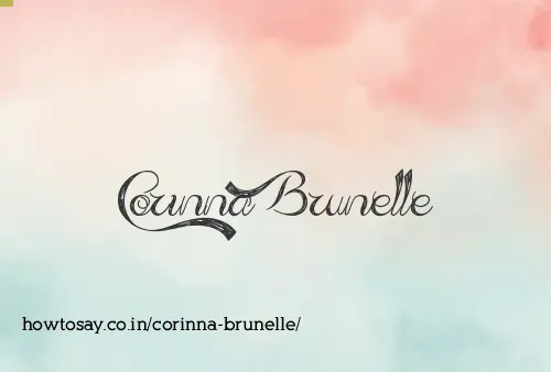 Corinna Brunelle