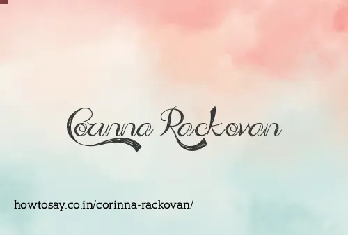 Corinna Rackovan