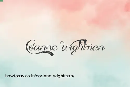 Corinne Wightman
