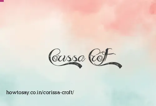Corissa Croft