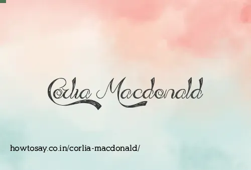 Corlia Macdonald