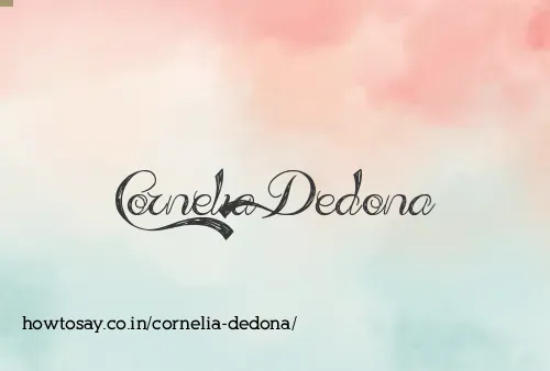 Cornelia Dedona