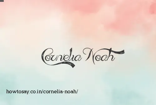 Cornelia Noah