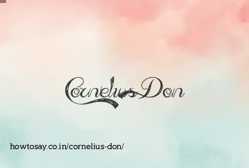 Cornelius Don