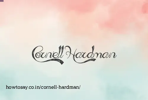Cornell Hardman