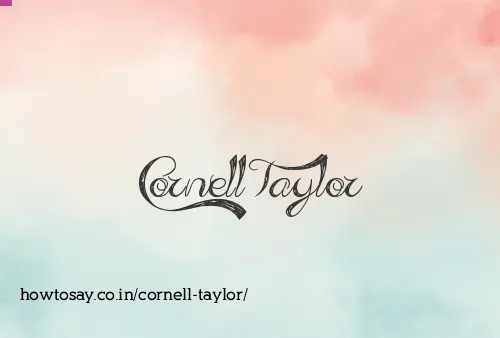 Cornell Taylor