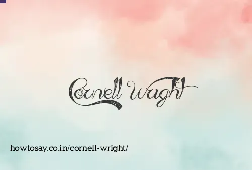 Cornell Wright