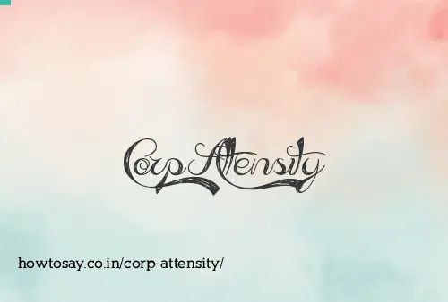 Corp Attensity