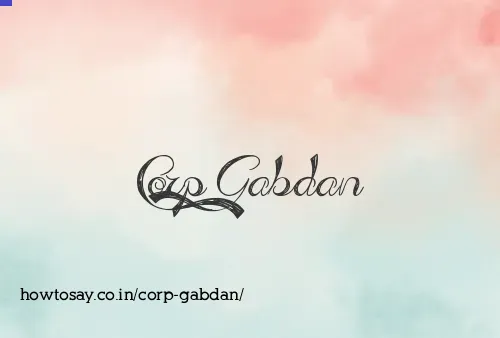 Corp Gabdan