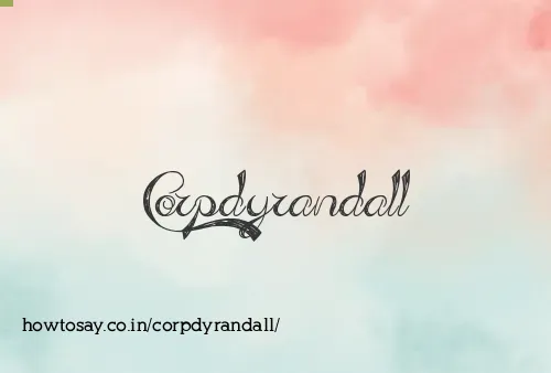 Corpdyrandall