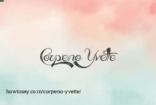 Corpeno Yvette