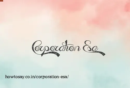 Corporation Esa
