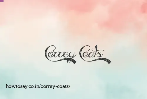 Correy Coats