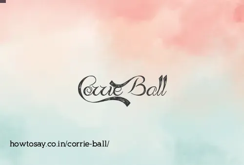 Corrie Ball