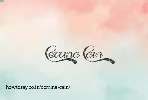 Corrina Cain