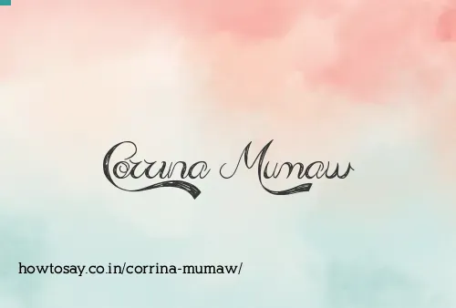 Corrina Mumaw