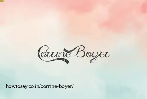 Corrine Boyer