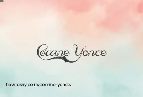 Corrine Yonce