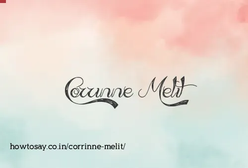 Corrinne Melit