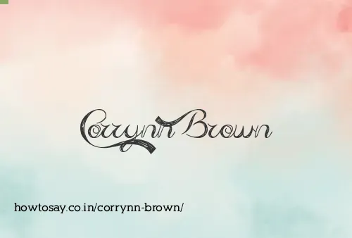 Corrynn Brown