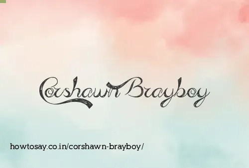 Corshawn Brayboy