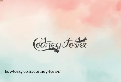 Cortney Foster