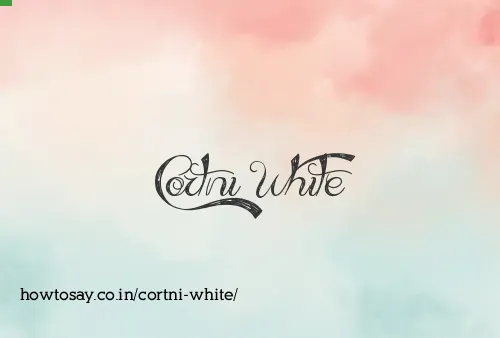 Cortni White