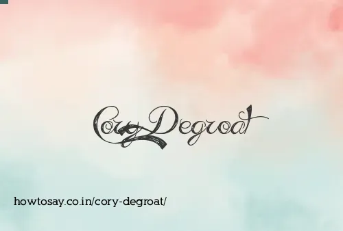 Cory Degroat