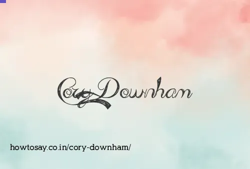 Cory Downham