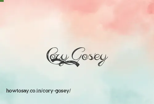 Cory Gosey