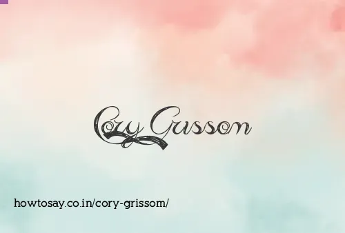 Cory Grissom