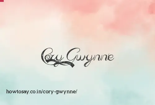Cory Gwynne