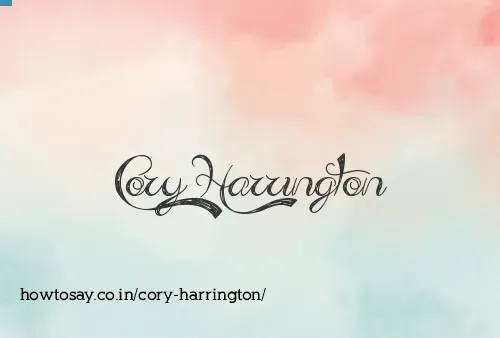 Cory Harrington