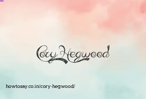Cory Hegwood